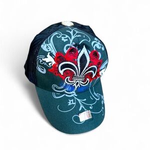 HowD Fleur De Lis Snapback unisex hat/ New
